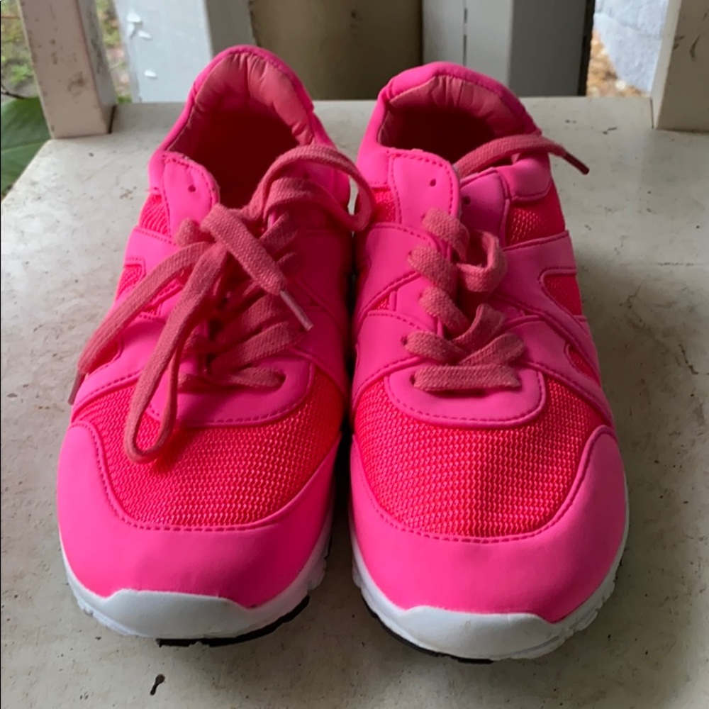 Hot Pink Deena and Ozzy Sneakers